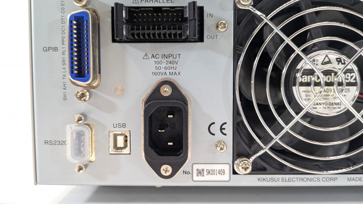 Kikusui Electronics PLZ1004WH Multi-function DC Electronic Load Device 650V 50A 1000W [t1198001039]