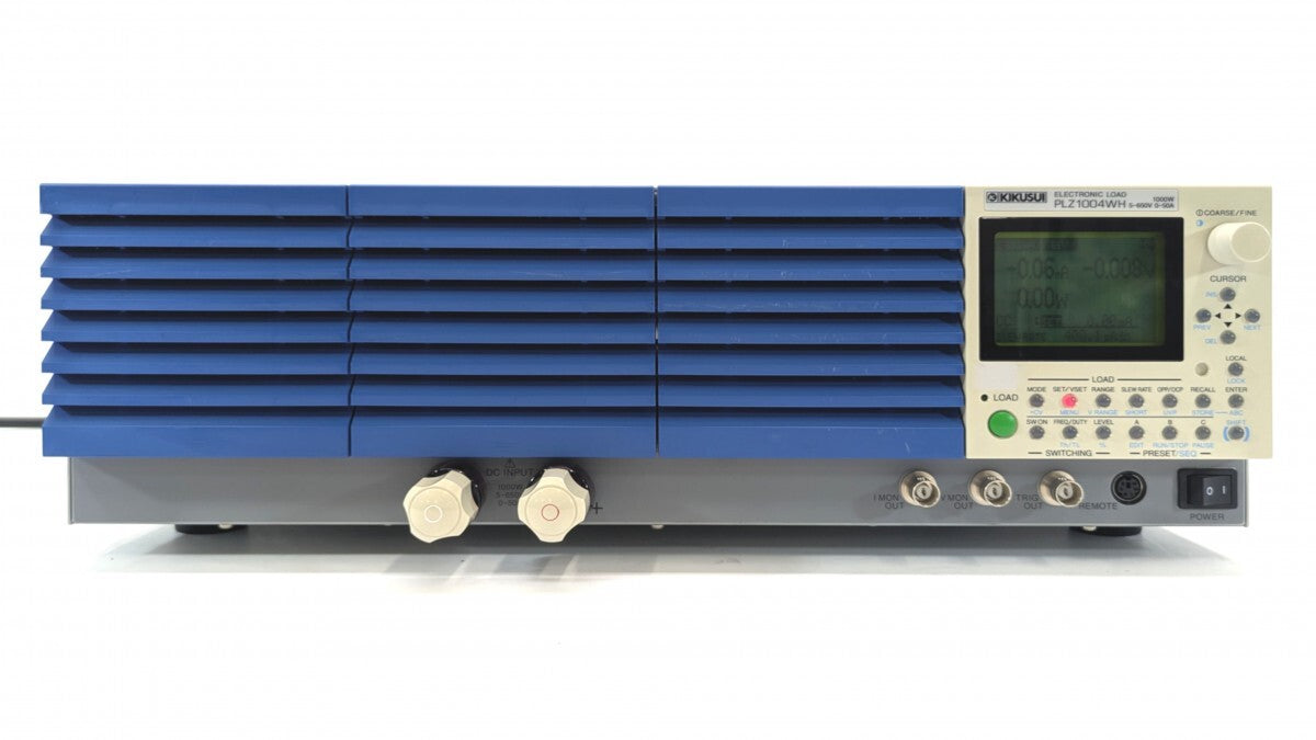 Kikusui Electronics PLZ1004WH Multi-function DC Electronic Load Device 650V 50A 1000W [r1197998283]