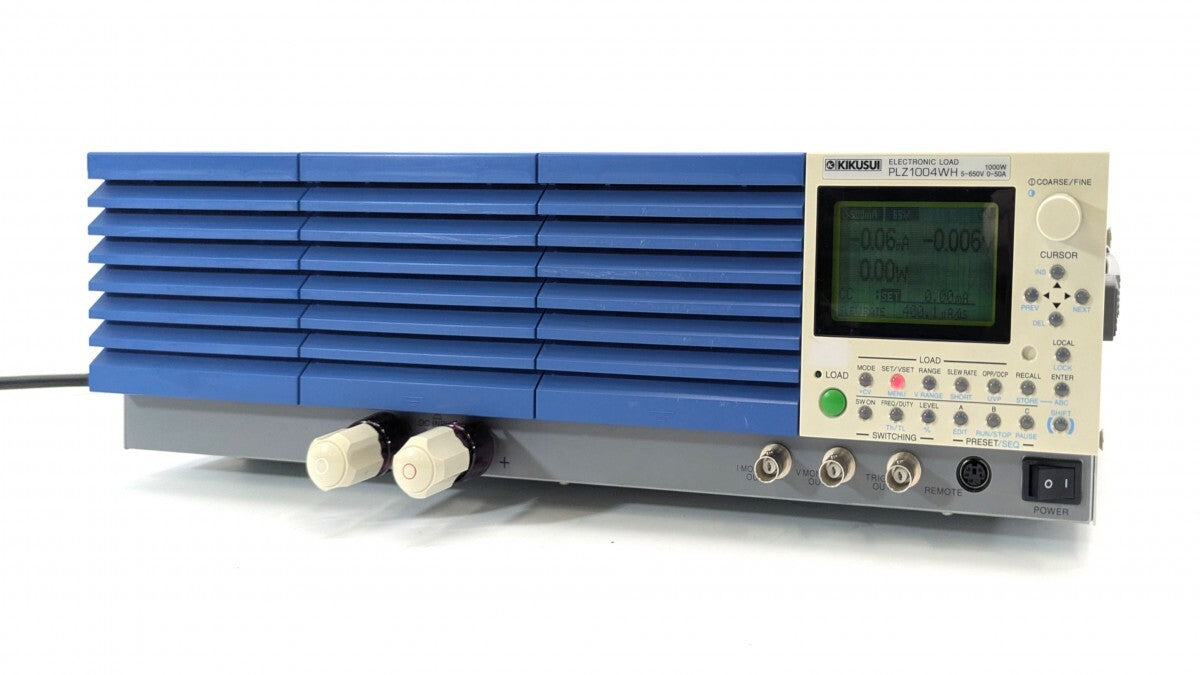 Kikusui Electronics PLZ1004WH Multifunctional DC Electronic Load Device 650V 50A 1000W [r1197998283]