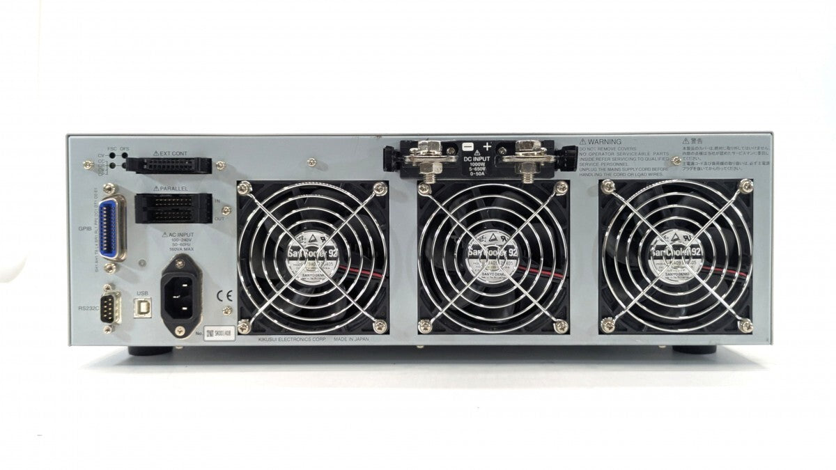 Kikusui Electronics PLZ1004WH Multifunctional DC Electronic Load Device 650V 50A 1000W [r1197998283]