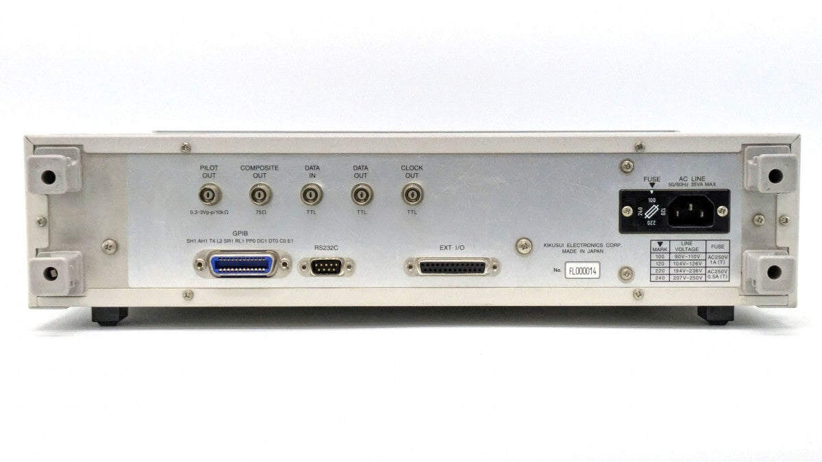 KIKUSUI KSG3421 RDS/RBDS Stereo Signal Generator [f1198002644]