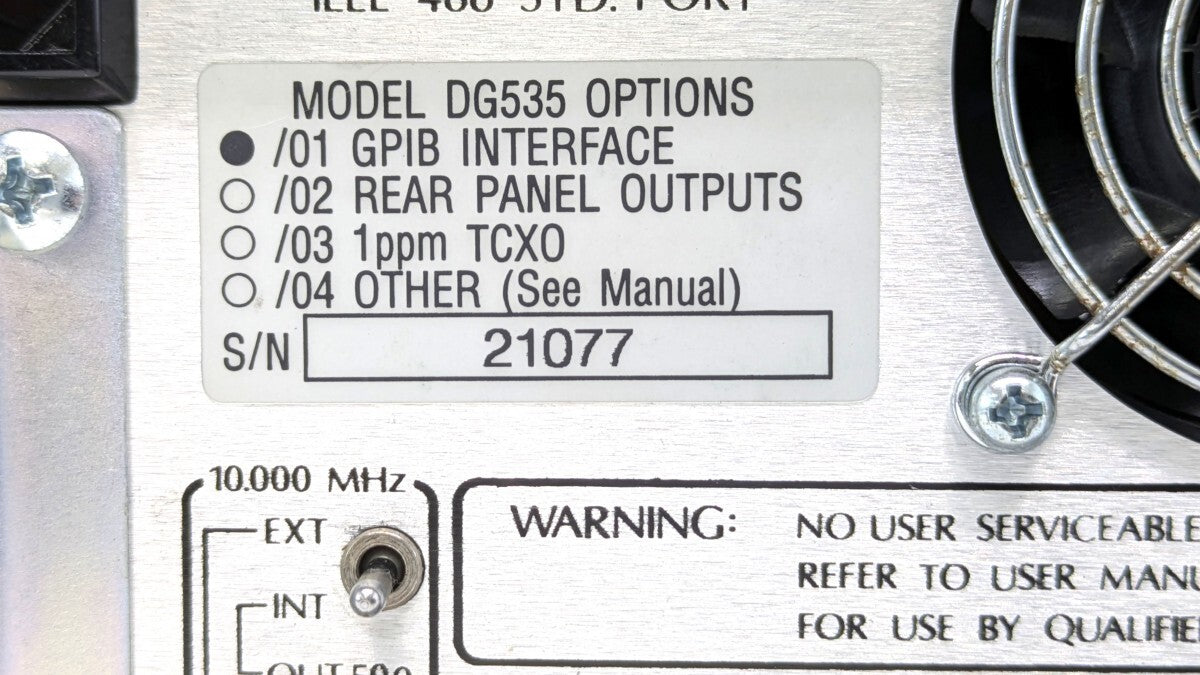 DG535 Digital Delay Pulse Generator [c1198625417]
