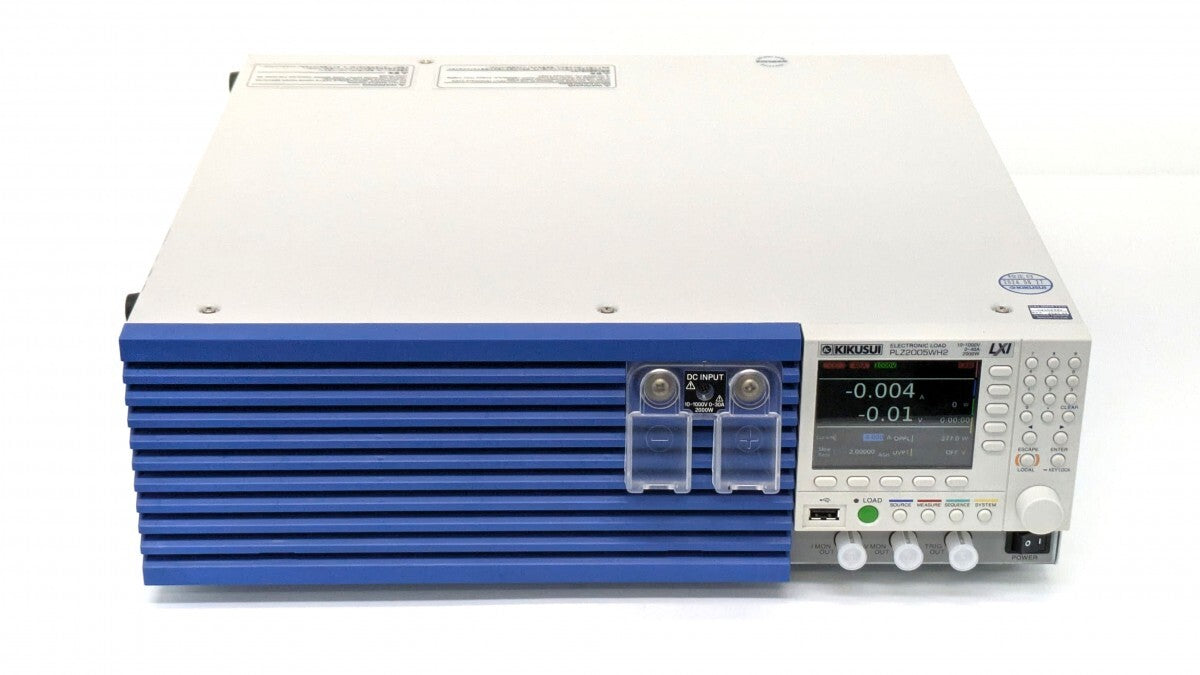 Kikusui Electronics PLZ2005WH2 High-Voltage Large Capacity DC Electronics Load Device [f1199007263]