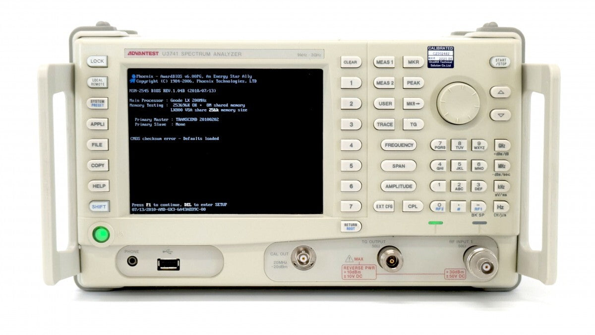 Advantest U3741 Spectrum Analyzer 9 kHz to 3 GHz [k1199352242]