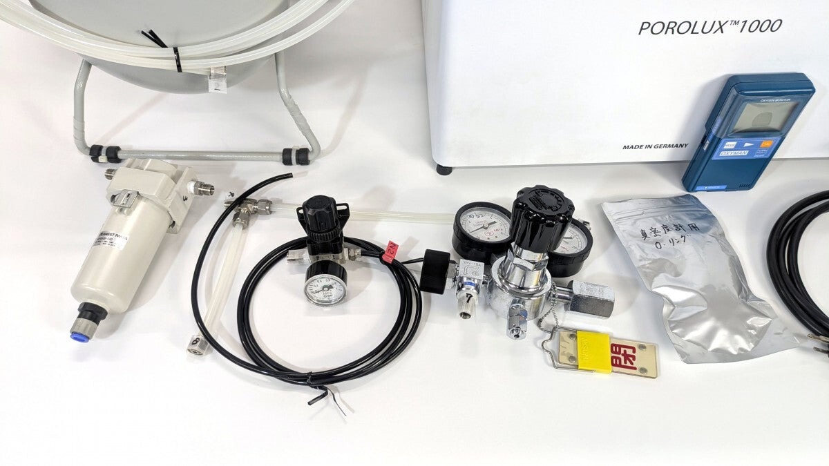 POROLUX 1000 Porometer Thin Film Porous Material Evaluation Device S/N: POR.1000.1911.192 [o1199682300]