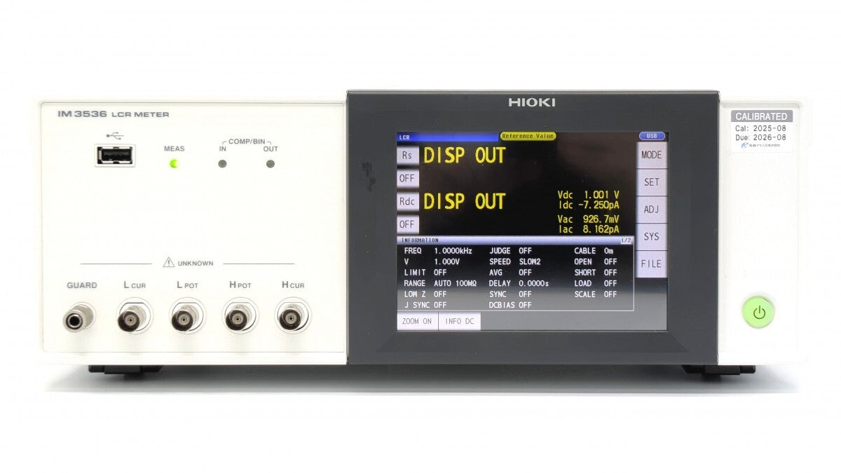 Hioki IM3536 LCR Meter DC 4Hz to 8MHz S/N 170114750 [p1199916157]