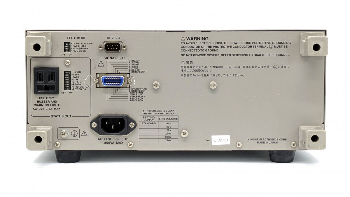 KIKUSUI TOS5050A AC DC Withstand Voltage Tester [l1203011280]