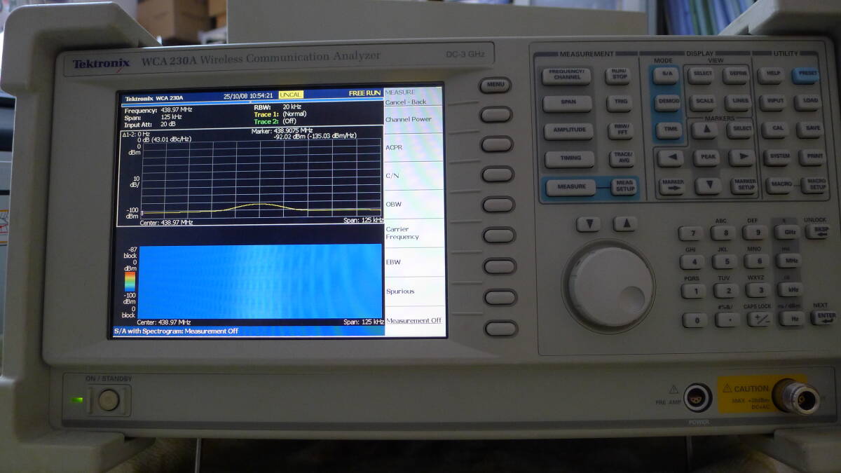 Tektronix WCA230A Real-time Spectrum Analyzer [f1203146764]