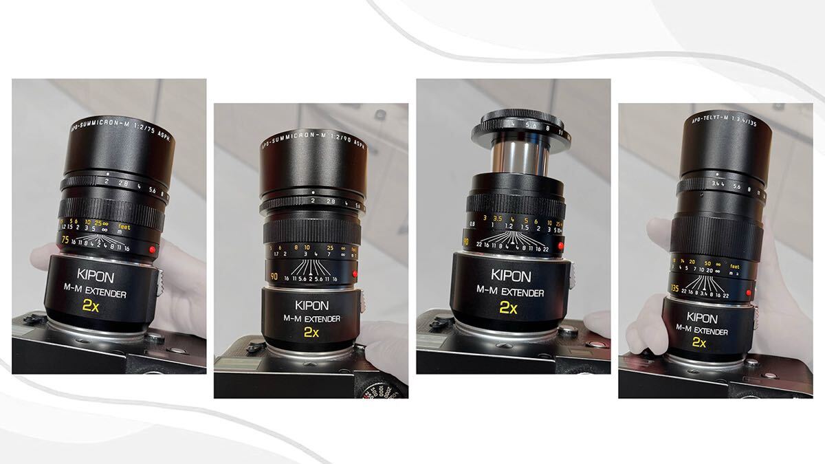 KIPON M-M 2x Extender for LEICA M Mount [c1203504020]