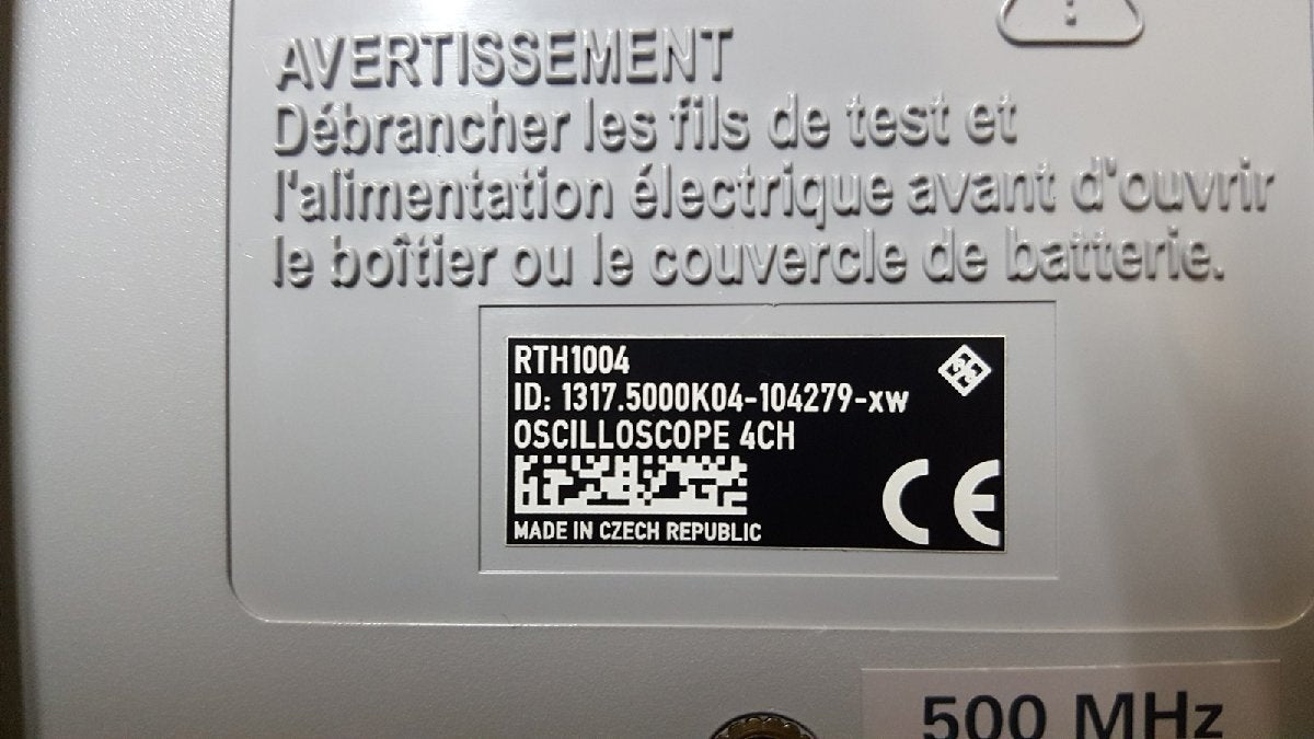 Rohde & Schwarz RTH1004 Handheld Digital Oscilloscope 500MHz 4CH [p1206970558]