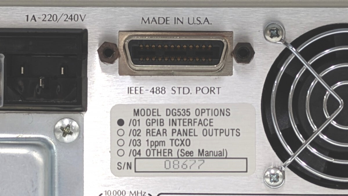 Stanford Research DG535 Digital Delay Generator [k1207516825]
