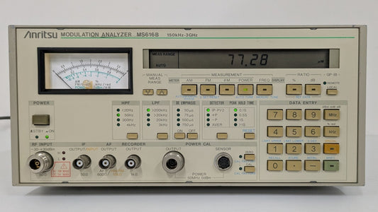 Anritsu MS616B Modulation Analyzer 150 kHz to 3 GHz [u1207525945]