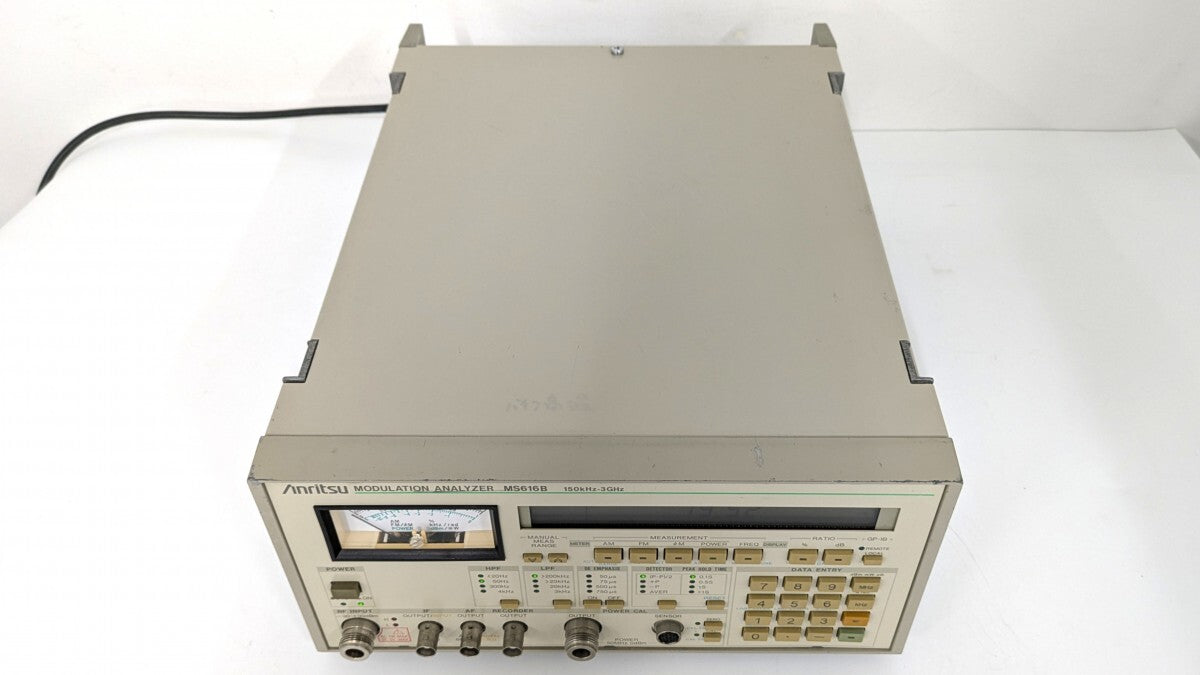 Anritsu MS616B Modulation Analyzer 150 kHz to 3 GHz [u1207525945]