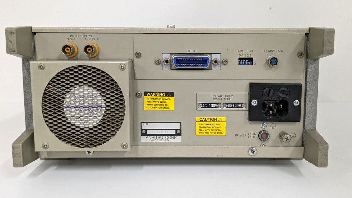 Anritsu MS616B Modulation Analyzer 150 kHz to 3 GHz [u1207525945]