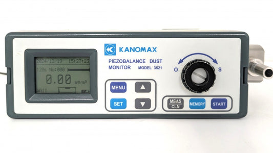 Nippon Kanomax 3521 Piezo Balance Type Dust Meter [b1207529325]