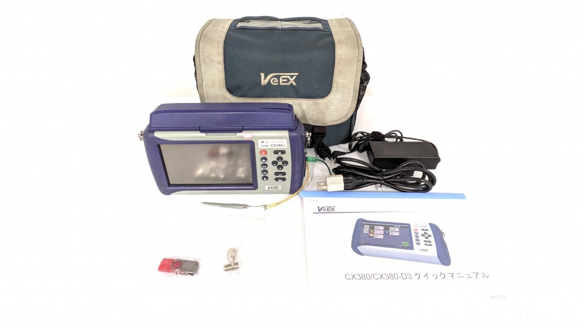 VeEX CX380J Portable CATV Spectrum Analyzer 1GHz [l1207526315]