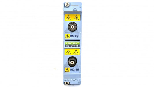 Yokogawa 7202-10 Insulation Module 100MS/s 12bit with Calibration Test Report [1207511937]