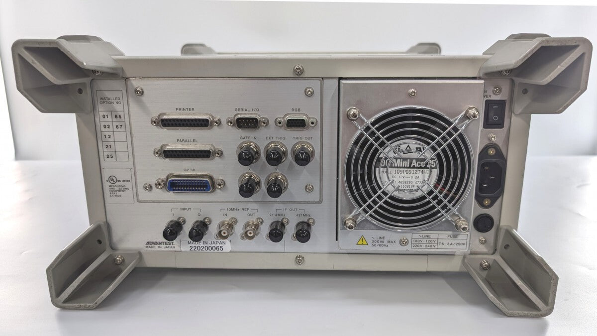 Advantest R3273 Spectrum Analyzer 100 Hz to 26.5 GHz S/N:220200065 [w1207531173]