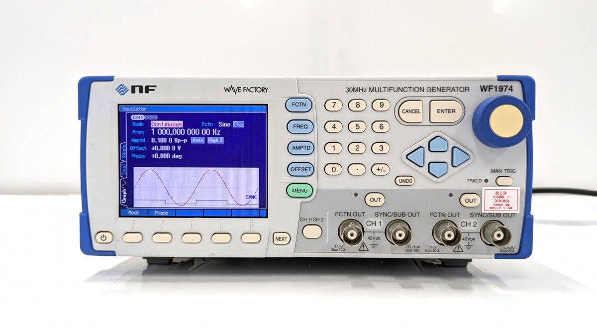WF1974 Multi-function Generator NF Circuit Design Block [c1209147086]