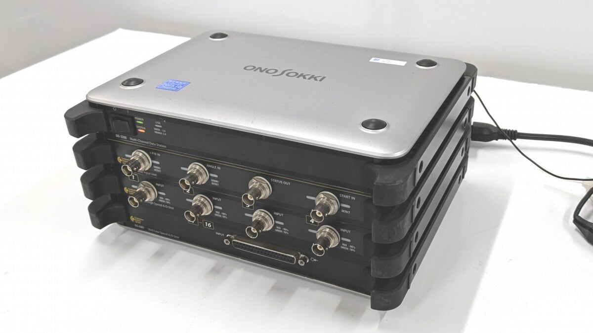 Ono Sokki DS-3000 Multi-channel Data Station S/N: 46301214 [o1210032930]