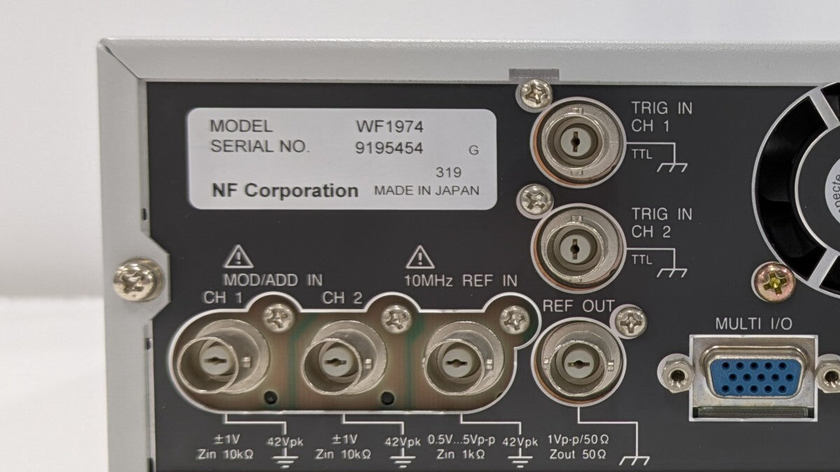 WF1974 Multi-function Generator NF Circuit Design Block [c1211112985]