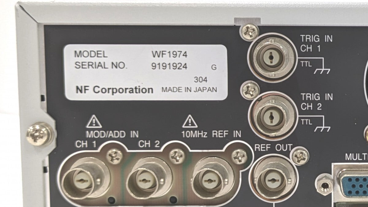 WF1974 Multi-function Generator NF Circuit Design Block [u1211121401]