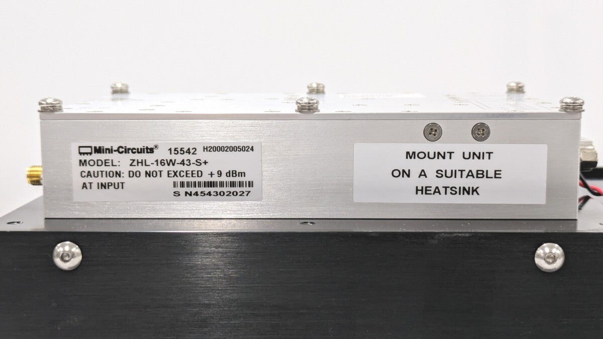ZHL-16W-43-S High Power Amplifier 1.8-4GHz Mini Circuit [g1212162377]