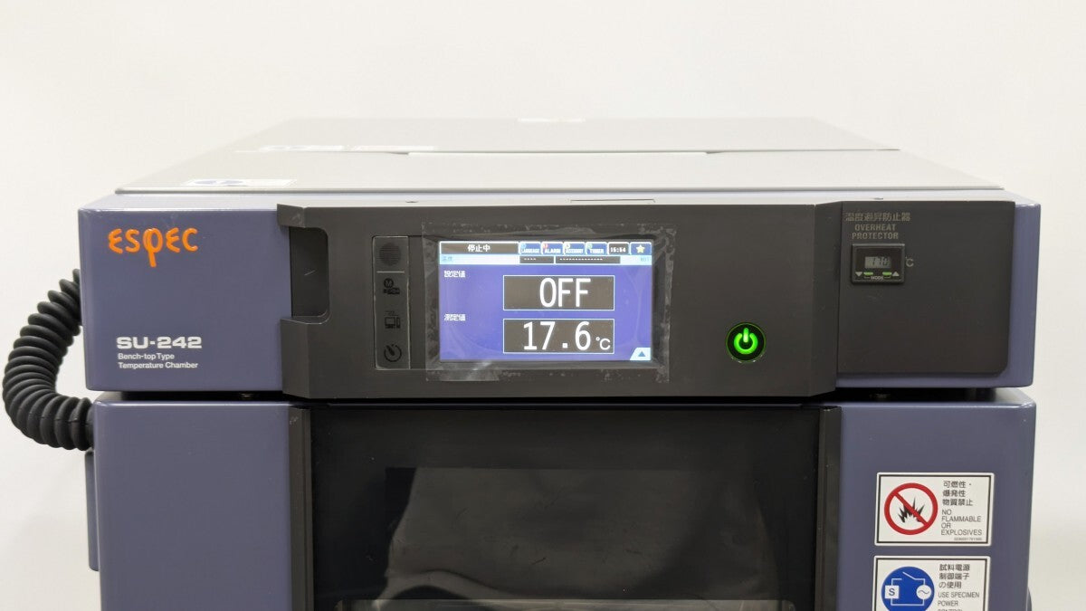 ESPEC SU-242 Small Environmental Tester -40 to +150℃ 30×30×25cm S/N:93011113 [s1212191755]