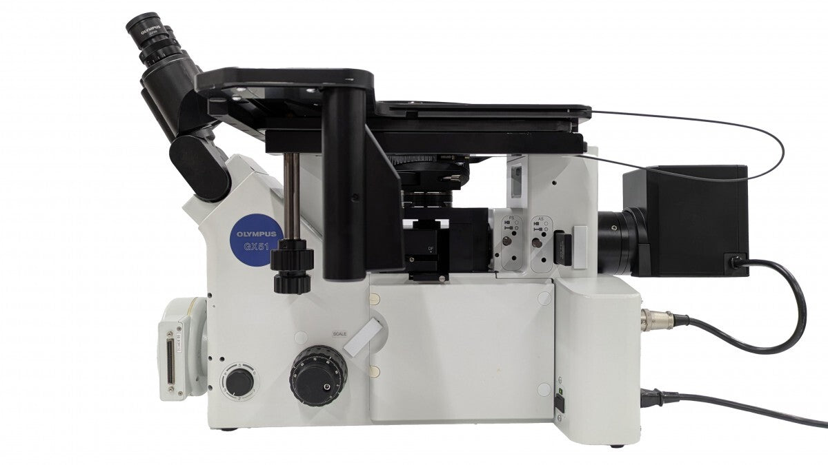 Olympus GX51F Inverted Metallurgical Microscope [d1212504370]
