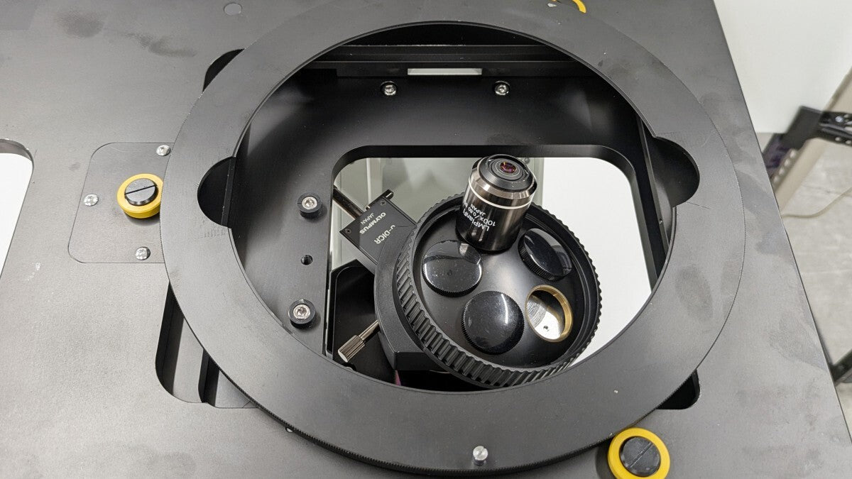 Olympus GX51F Inverted Metallurgical Microscope [d1212504370]