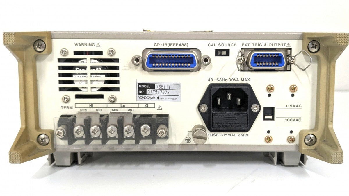 Yokogawa 7651-11 DC Voltage and Current Generator [k1213464157]