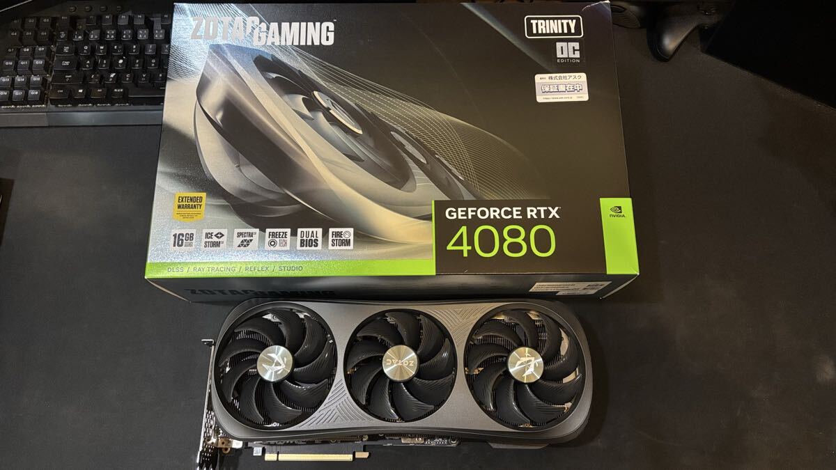 NVIDIA RTX4080 Gaming Graphics Card ZOTAC ZTRTX4080TRINITYOC GeForce RTX 4080 16GB [t1213582255]