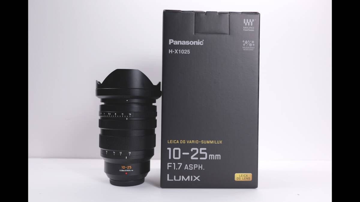 LEICA DG VARIO-SUMMILUX 10-25mm F1.7 ASPH H-X1025 Lens for Panasonic Micro Four Thirds [e1214024784]