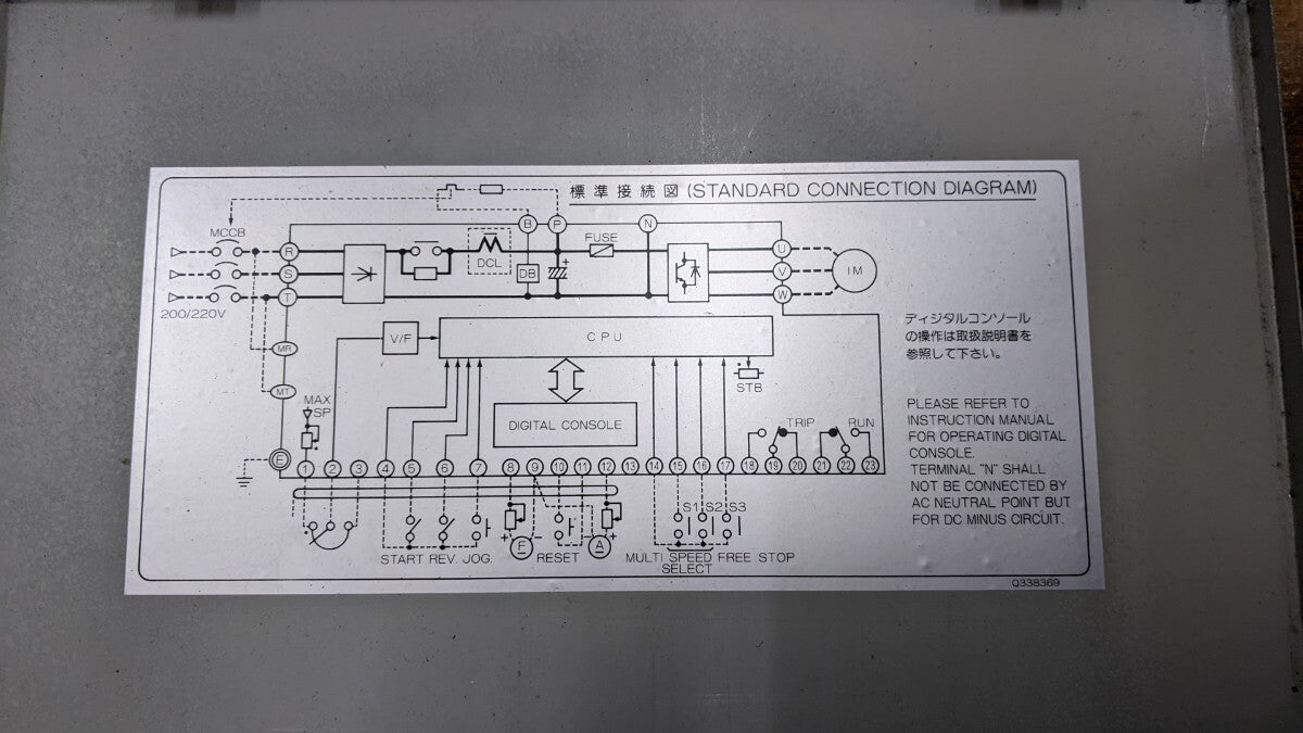 Toyo Denki VF5100HG Variable Frequency Inverter Power Conditioner [u1215913277]