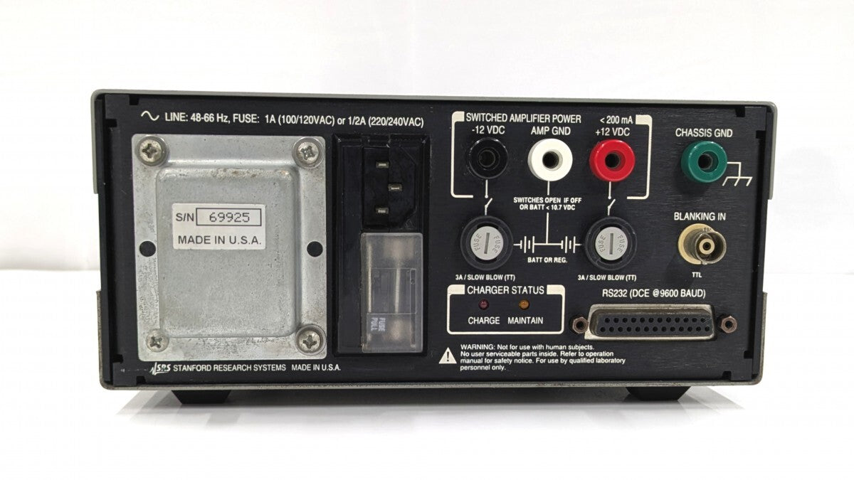 Stanford Research SR560 Low Noise Voltage Preamplifier [e1215915518]