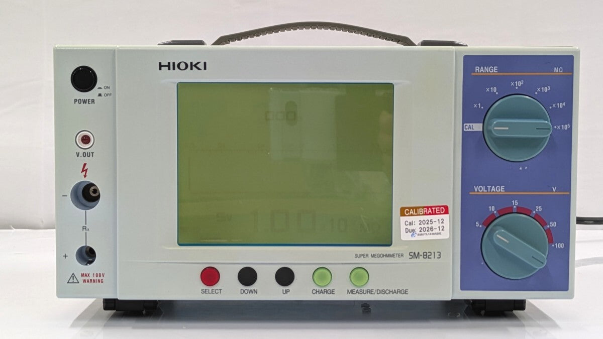 Hioki Electric SM-8213 Super Insulation Meter [g1216045947]