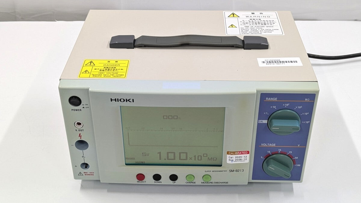 Hioki Electric SM-8213 Super Insulation Meter [v1216044744]