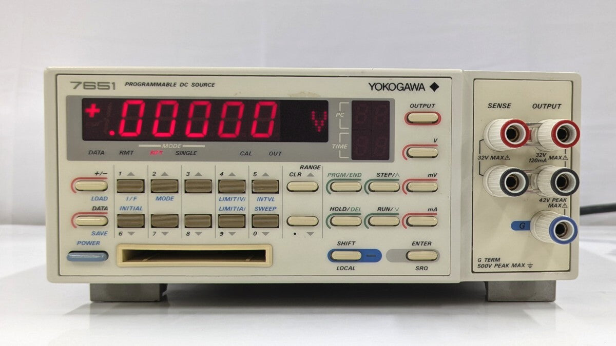 Yokogawa 7651-01 Programmable DC Voltage/Current Generator [e1217300672]