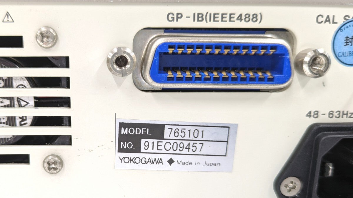 Yokogawa 7651-01 Programmable DC Voltage/Current Generator [e1217300672]