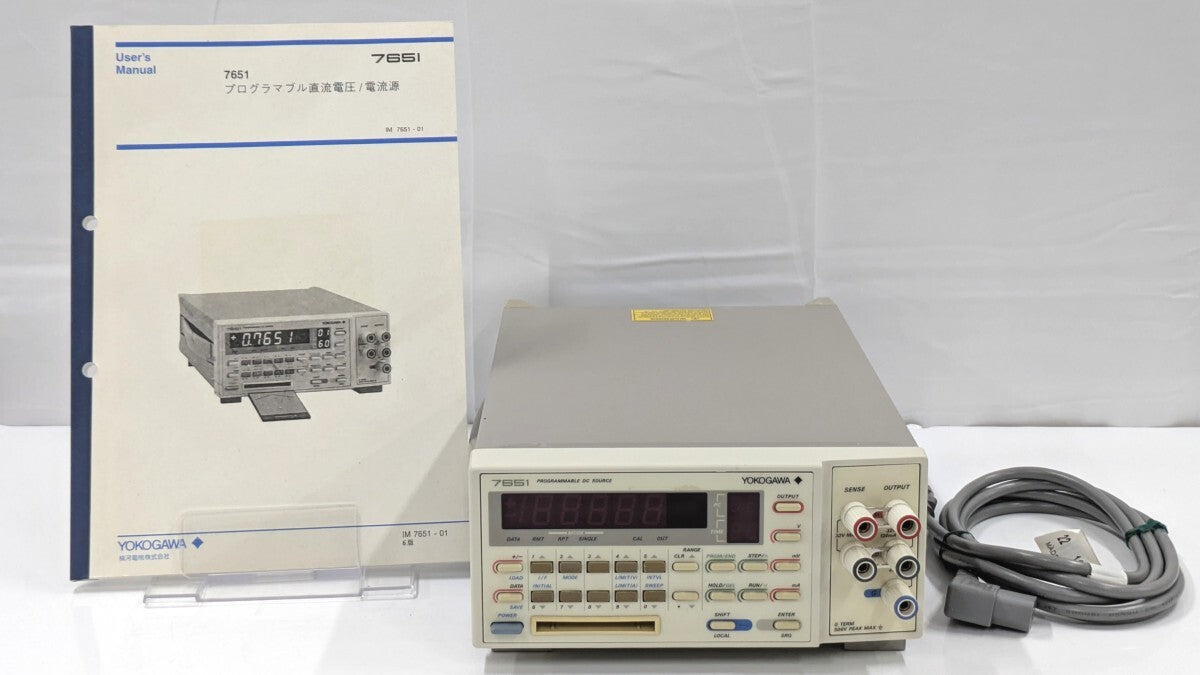 Yokogawa 7651-01 Programmable DC Voltage/Current Generator [e1217300672]