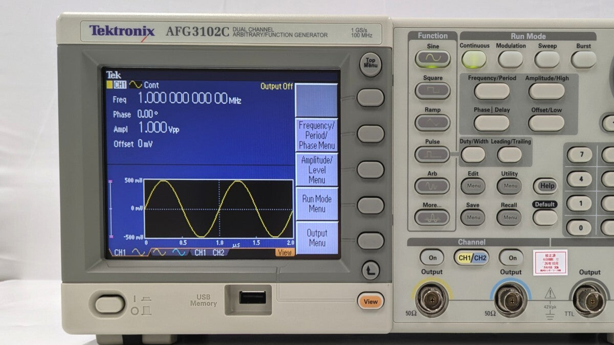 Tektronix AFG3102C Arbitrary Waveform Generator [g1217442059]