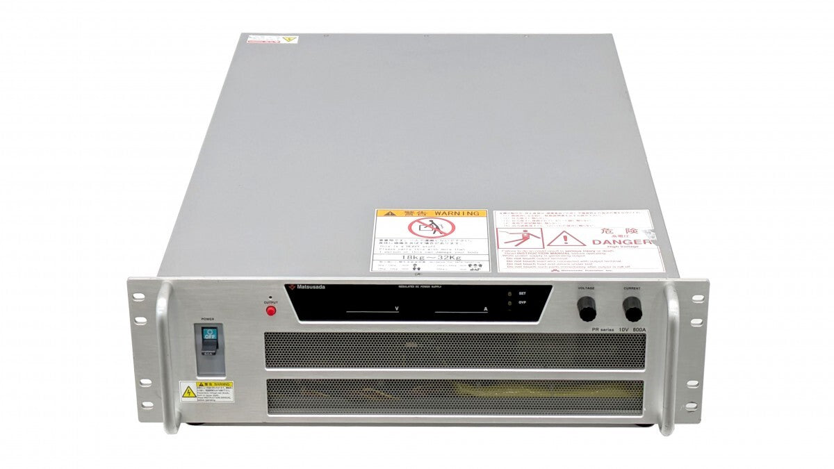 Matsusada Precision PR10-600 High Power Rack Mount DC Power Supply [x1217662711]