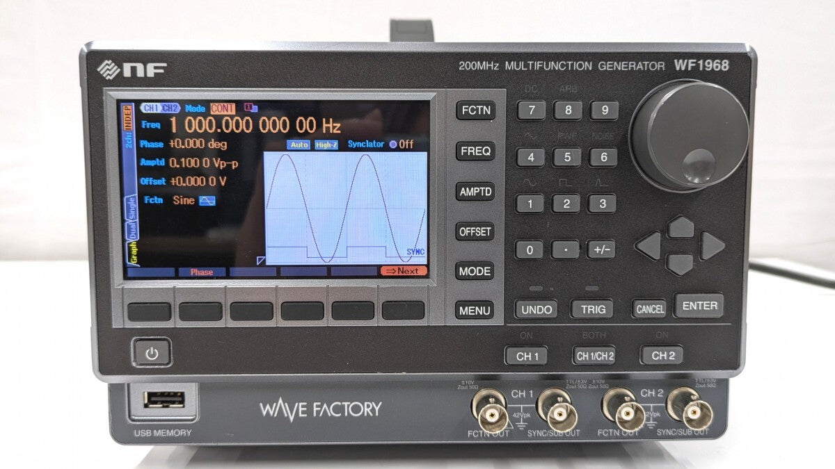 WF1968 Multi-Function Generator NF Circuit Design Block S/N:9182268 [n1218309027]
