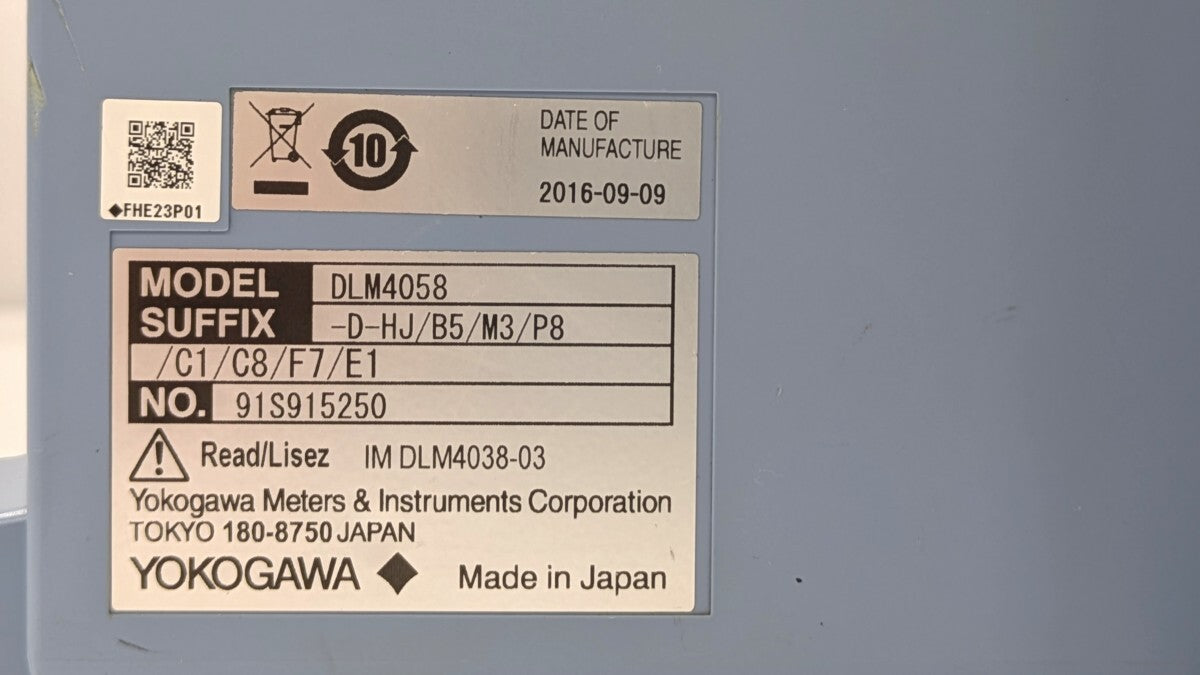Yokogawa DLM4058 Mixed Signal Oscilloscope [b1218312853]