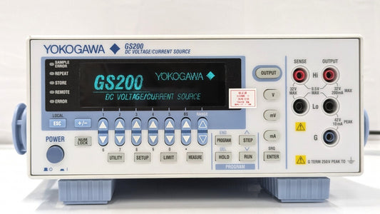 Yokogawa GS210-1-M/MON/C10 DC Voltage Current Source [f1218318574]