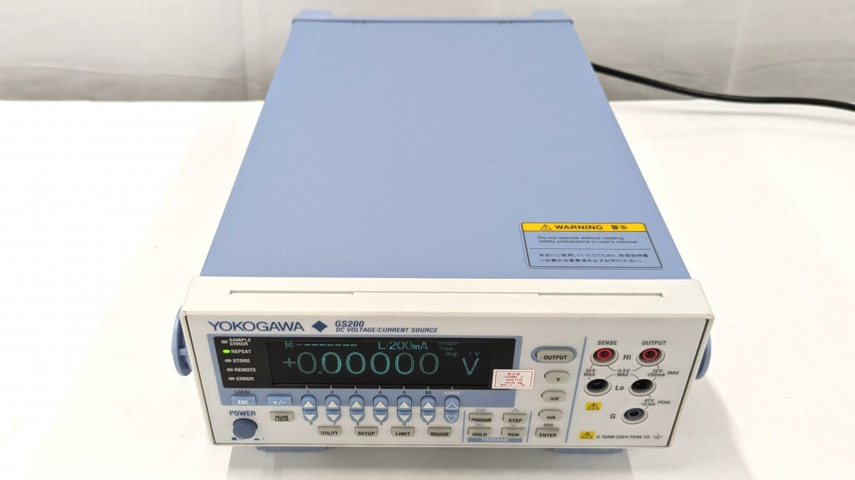 Yokogawa GS210-1-M/MON/C10 DC Voltage Current Source [f1218318574]