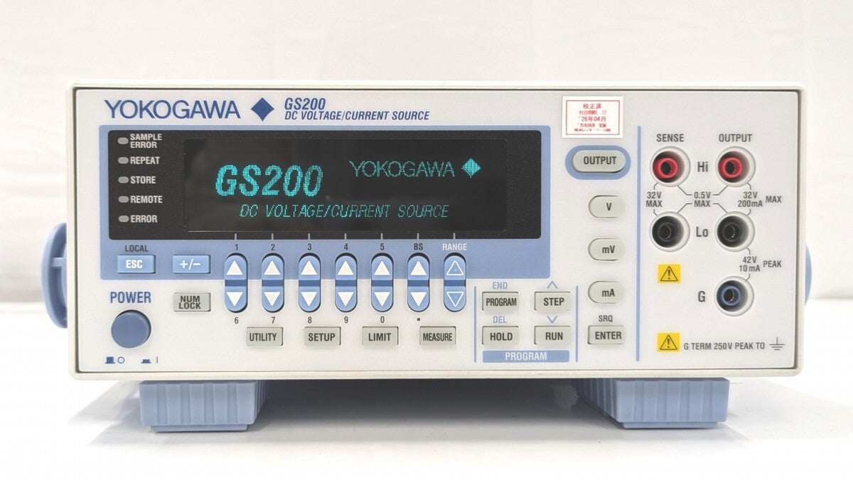 Yokogawa GS210-1-M/MON/C10 DC Voltage Current Source GS200 [j1218314938]