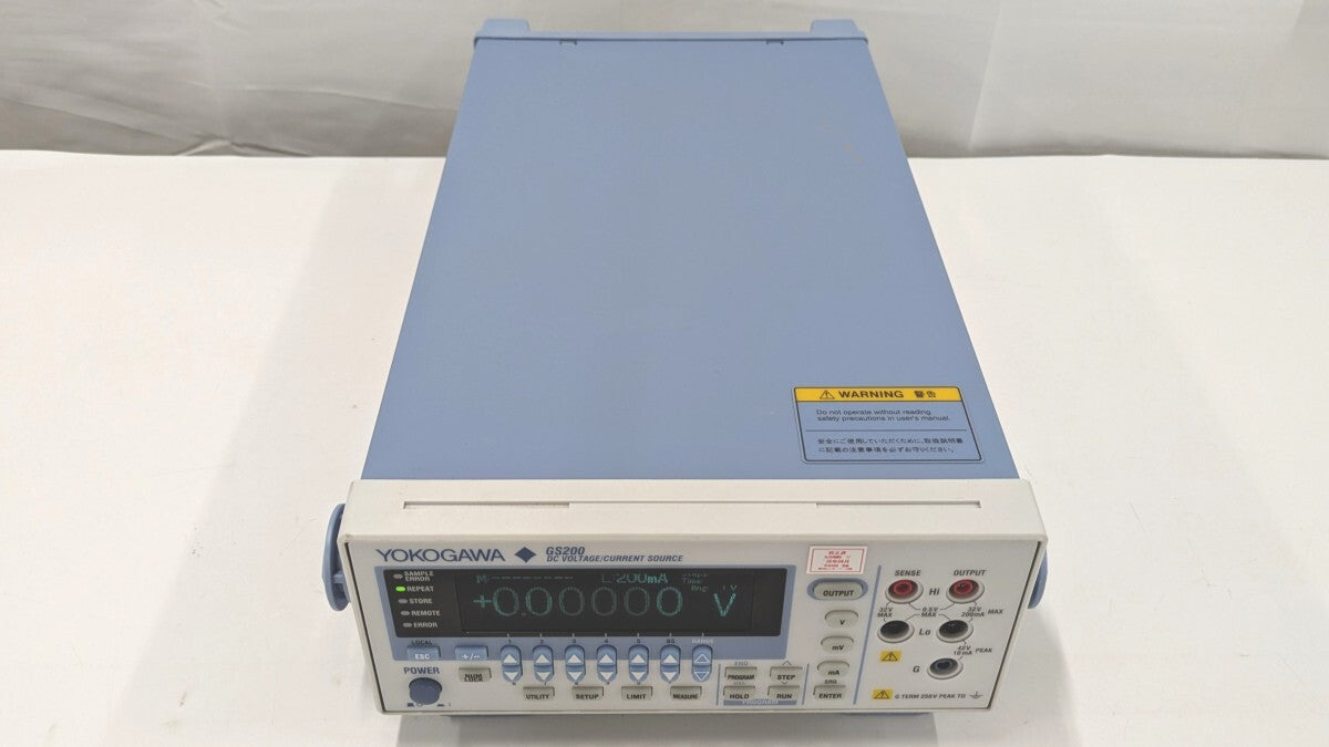 Yokogawa GS210-1-M/MON/C10 DC Voltage Current Source GS200 [j1218314938]