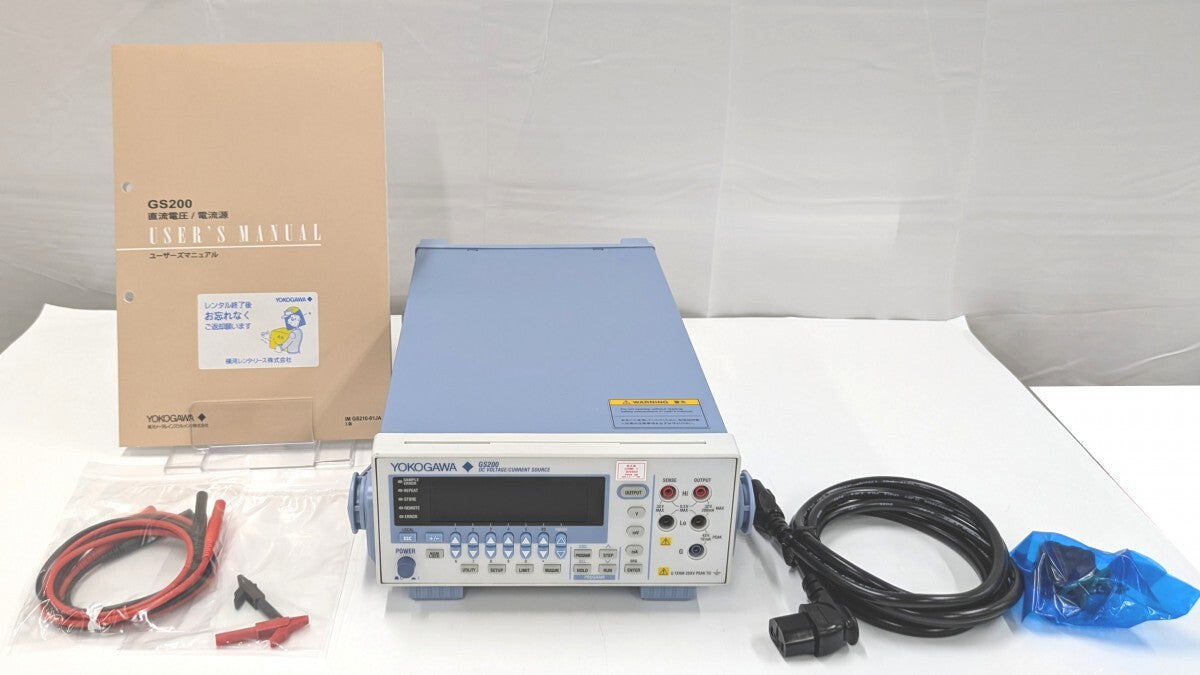Yokogawa GS210-1-M/MON/C10 DC Voltage Current Source GS200 [j1218314938]