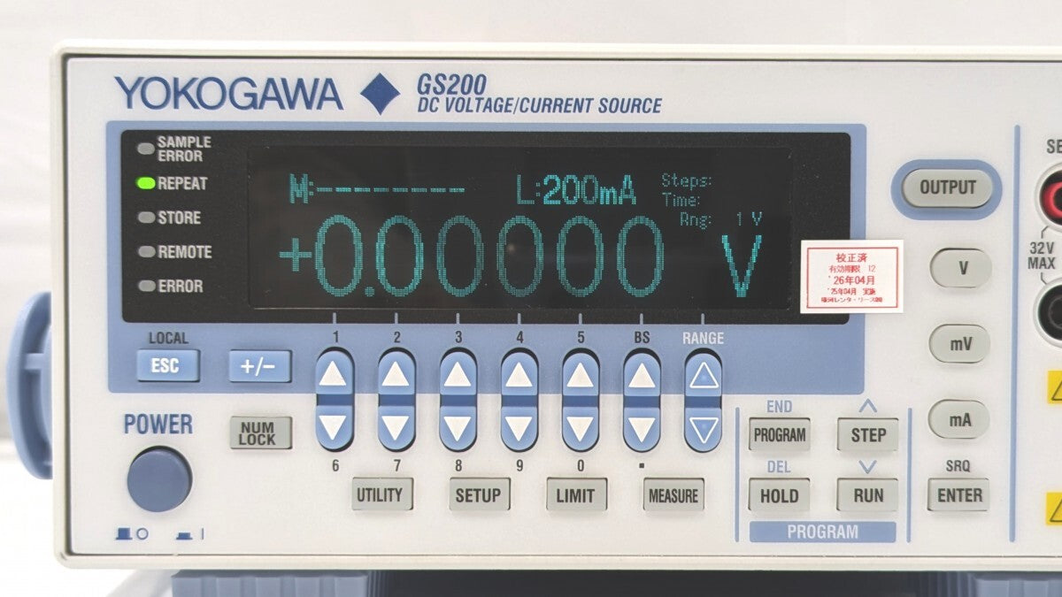 Yokogawa GS210-1-M/MON/C10 DC Voltage Current Source [x1218440628]